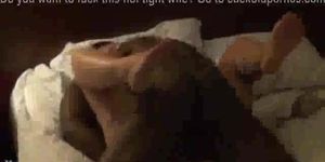 He films his OWN WIFE getting pounded hard by bbc cuckold