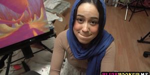 Arab teen stepsister Dania Vegax left her stepbrother with blue balls