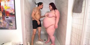 Ashley Garland Shower Pounding Ashley