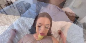 Alice Visby Sexy Green Eyes POV Fuck And Swallow - Alice Green