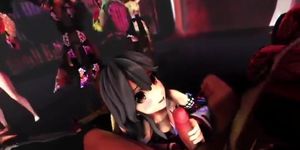 Mmd R18 Hot and Sexy Bitch Princess become Personal Slut of the People in the Kingdom (Mistress T)