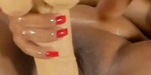 Latín doble dildo fuck pussy sale tiene