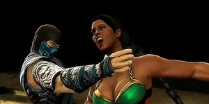 Mortal Kombat 9 Ryona_ Jade Alternate Costume Part 3