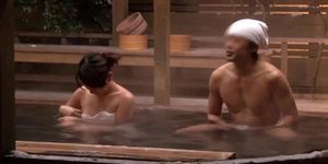 Cuckold Story In A Japanese Konyoku Onsen Spa