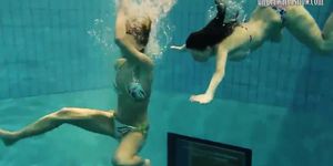 Incredibly sexy and perfect underwater teens
