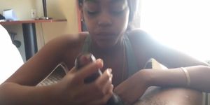 Ebony blowjob 01