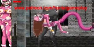hot pink ranger girl hentai having sex with men and monsters in a hot xxx sex game