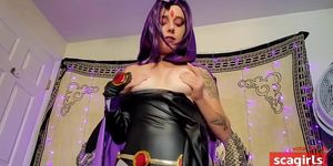 Raven from ttg shows off her tits