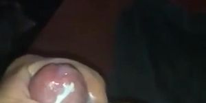 Small cock lots of cum