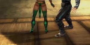 MK9 Jade vs Sub-zero Ryona in Freecam (2)