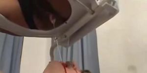 Bf Sucking Gory Tampon From Girlfriends Pussy