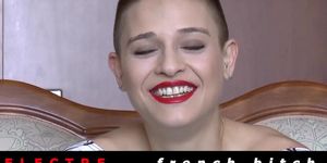 ELECTRE first casting x - french bitch (Casting amateur)