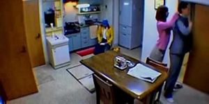 Japanese Delivery man fucks customer wife
