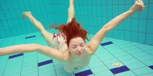 Hot underwater teen Marketa