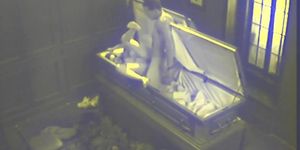 SCANDALOUSGFS - Twisted coffin fetish couple fuck