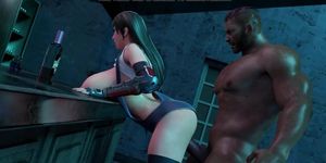 tifa huge tits fucked by a huge dick