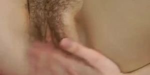 Hairy Stella lets her fingers wander through her jungle