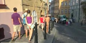 Spectacular Public Nudity With Sweet Czech Babes
