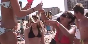 Sorority Girl Spring Break Beach Home Video Part 2