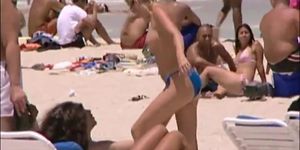 South Florida Girls Naked on the Beach Part 1