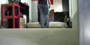 Chubby mother fucked in the garage