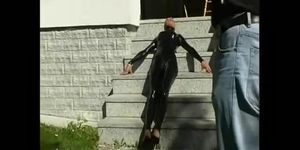 Outdoor rubber doll (clip)