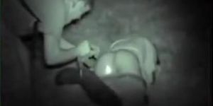 Hidden cam porn from lovers pairing off at dark night