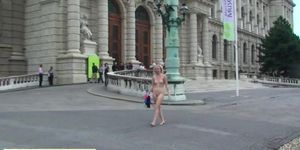 Lucie - Cute Girl Shows Ass And Pussy In Public