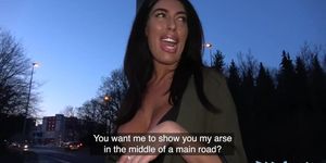 Public Agent Cheating big boobs Brit deepthroats thick dick on holiday (Ava Koxxx)