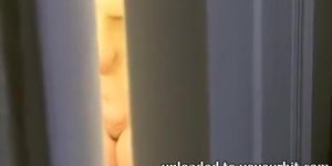 Door Peeping Mother Caught Nude