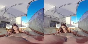 Beautiful girl fucked at the pool