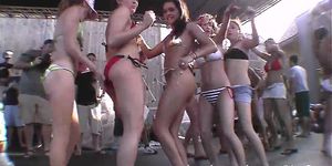 real college girls stripping down and bearing all for the chance to win cash