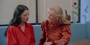 Retro Burnett & Blonde Lesbian Coworkers Pussy Lick Screw (Lili Marlene)