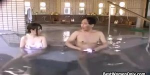 Asian Babe Fucked By Old Man Mixed Bath