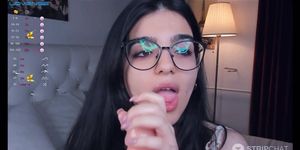 Junebramme blowjob camshow