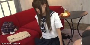 Japanese cute 18yo schoolgirl cant deepthroat