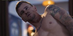 DISRUPTIVE FILMS - Tattooed studs in barebacking taboo sex as real stepbrothers