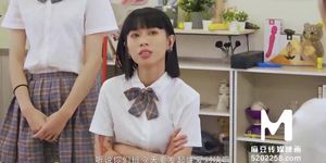Trailer-Model Super Sexual lesson School-Sex Battle-Yue Ke Lan-MDHS-0004-Best Original Asian Porn