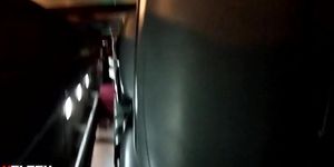 Easy Dickflash on the Bus