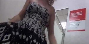 Tiny 19 Year Old Naked in Public in Cedar Rapids Iowa