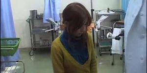 Petite Japanese Teen Gets Drilled During Gyno Examination