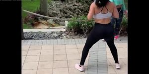 Big Boobs Phat Ass Latina Working Out