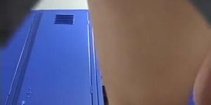 College locker room voyuer