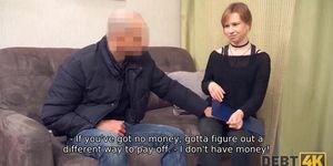 DEBT4k. Sex with loan shark is the only way for minx to avoid problems