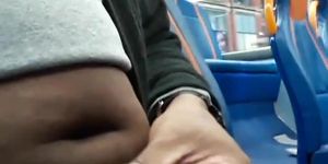 Very Daring Cock Flash On Bus 11