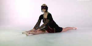 Naked ballet from Manya Russian girl