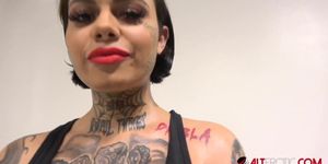 Interview with busty tattooed girl Genevieve Sinn
