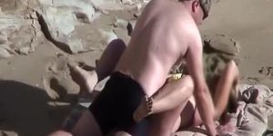 Rafian_Tattooed woman fucked on beach