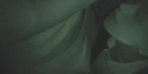 Blowjob and a facial in a hot voyeur Japanese sex video