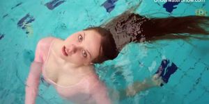 Hottest underwater tight girl Simonna